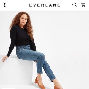 Everlane High Waisted Jeans Size 27